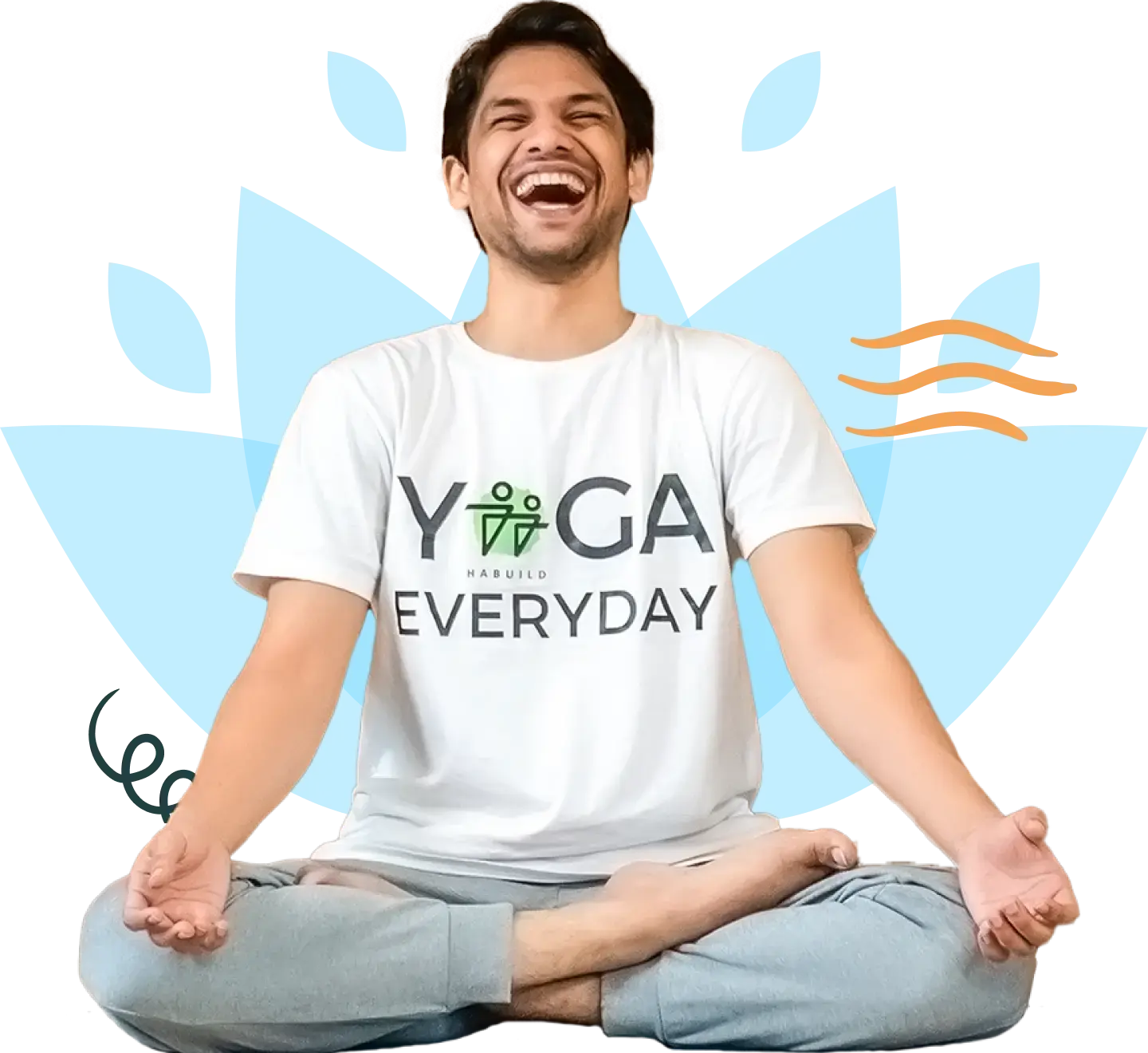 Woman practicing yoga in meditation pose